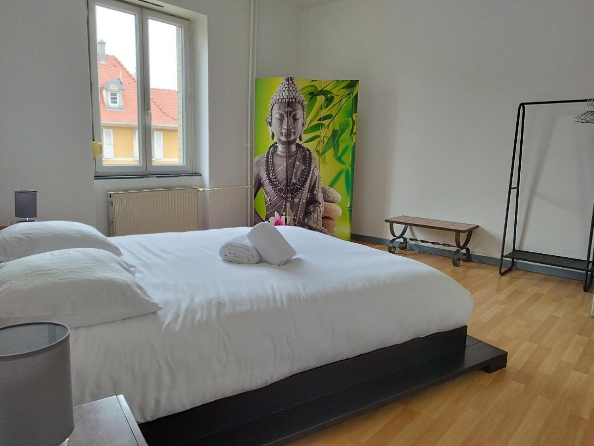 Le Thannois - Appartement 2 Chambres, Salon, Cuisine Equipee, Parking Et Wifi Gratuit Mulhouse Dış mekan fotoğraf